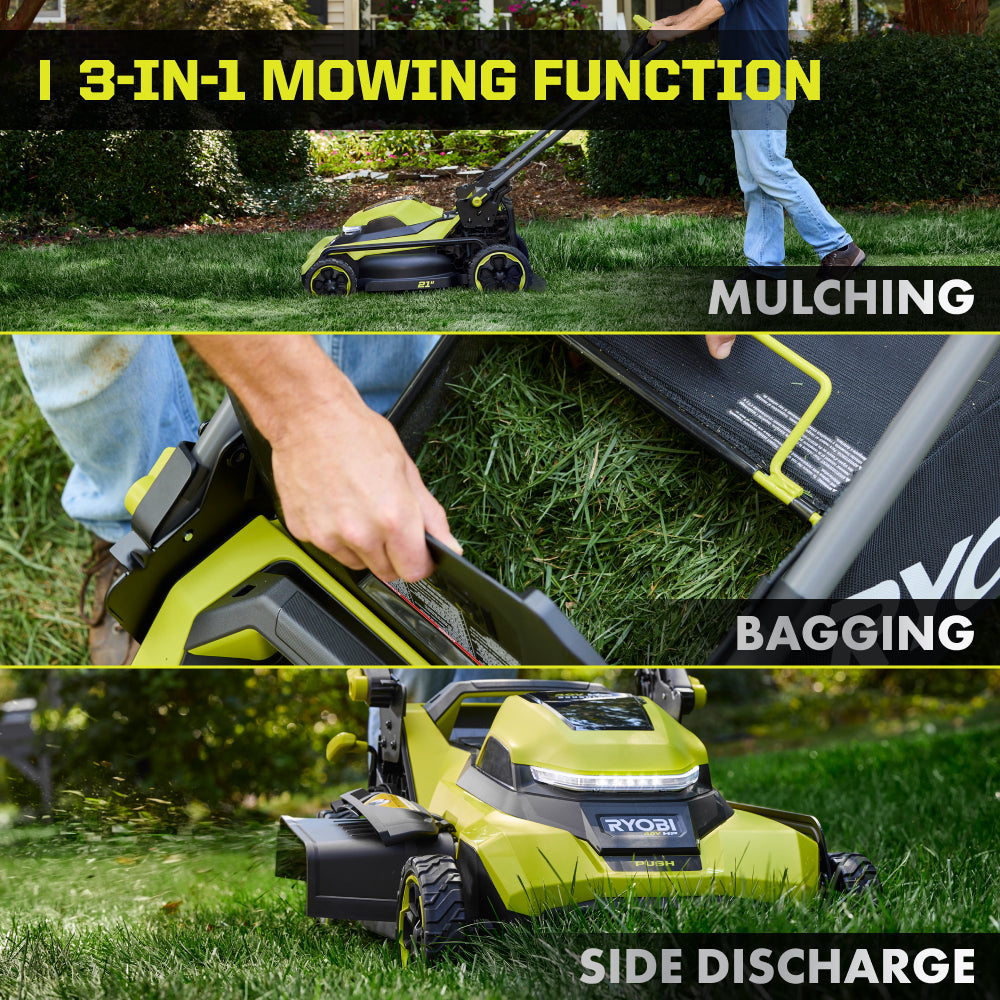 40V HP Brushless 21" Push Mower Kit