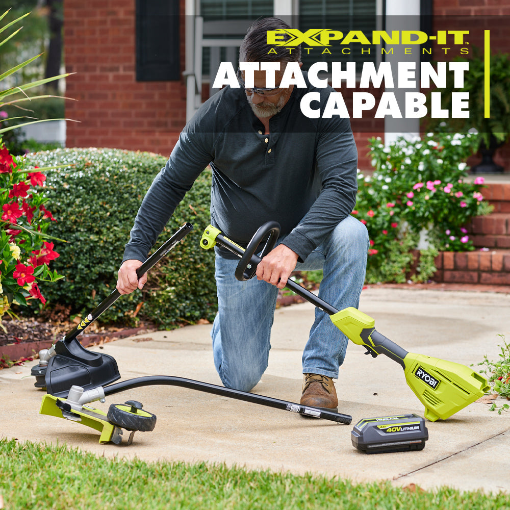 40V 15" Attachment Capable String Trimmer