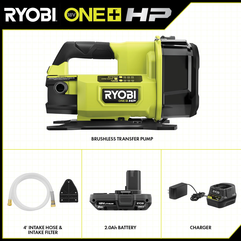 18V ONE+ HP Transfer Pump Kit