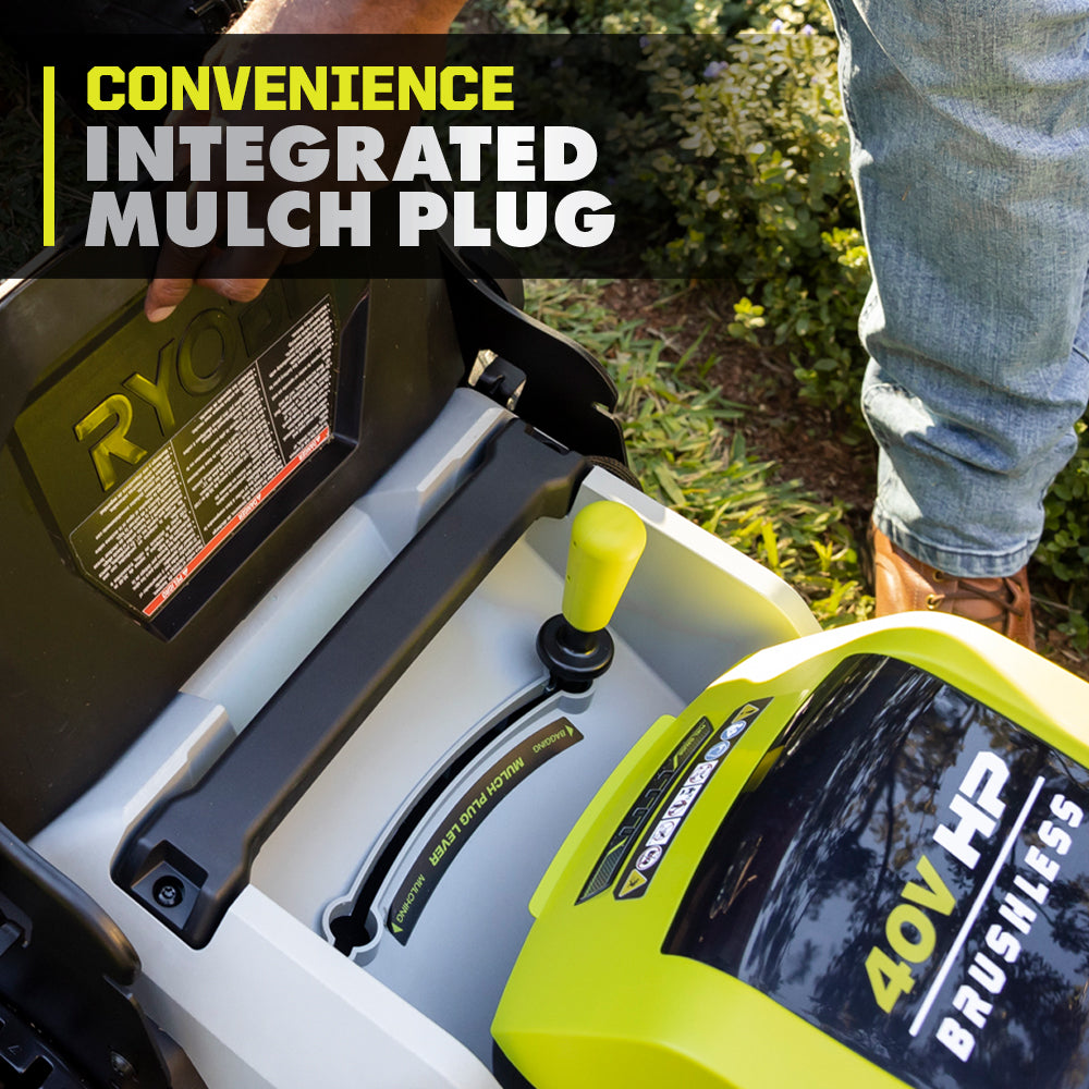 40V HP Brushless 21" Multi-Blade Push Mower Kit