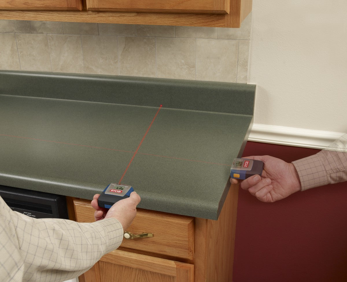 Sonic Distance Measure With Laser Pointer