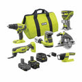 18V ONE+ 7-Tool Combo Kit with (1) 4.0 Ah Battery, (1) 1.5 Ah Battery, 18V Charger, and Bag