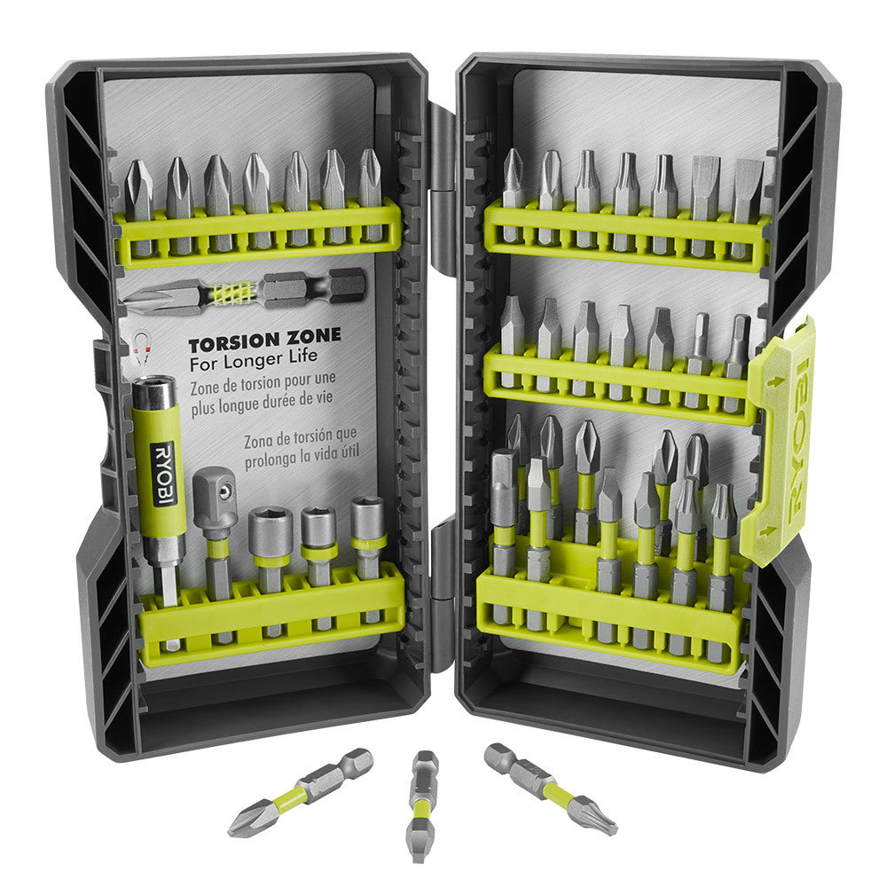 RYOBI 40PC Impact Driving Kit