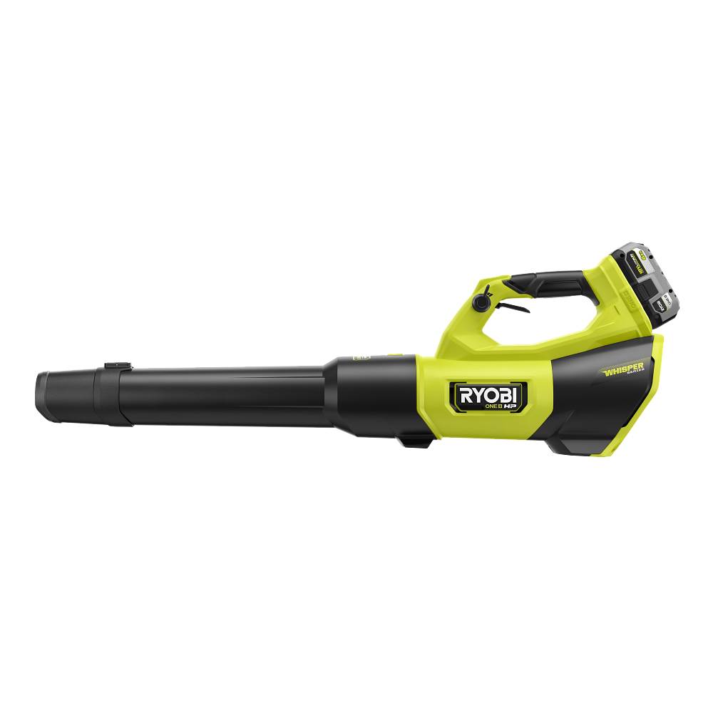 18V ONE+ HP Brushless WHISPER SERIES 510 CFM 130 MPH Battery Leaf Blower, 6.0 Ah Battery, Charger