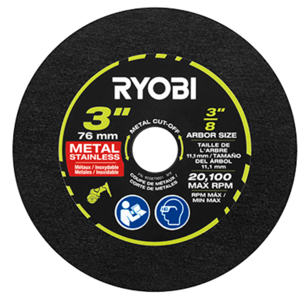 3 " Multi-Material Cut-Off Wheel Set (3-Pack)
