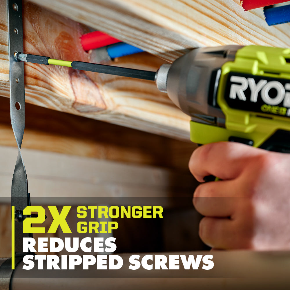 2 PC. 6" Diamond Grit Impact Drive Bits