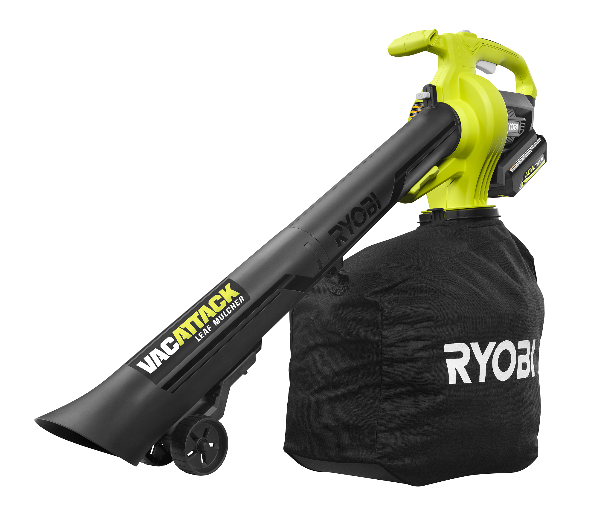 40V Leaf Vacuum/Mulcher Kit