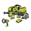 18V ONE+ Lithium Combo Kit (4-Tool) + Xenon High Beam