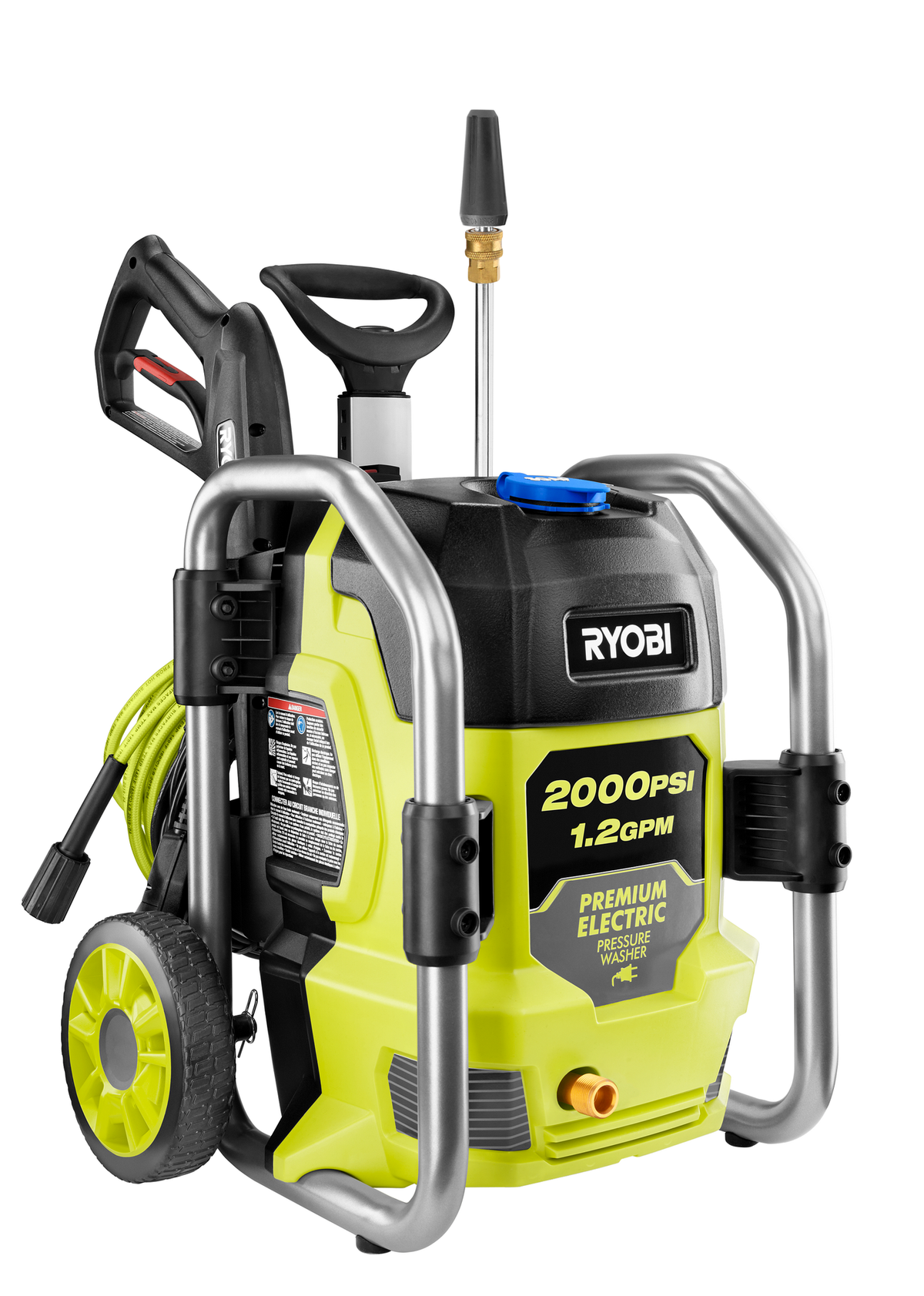 2000 PSI 1.2 GPM Electric Pressure Washer
