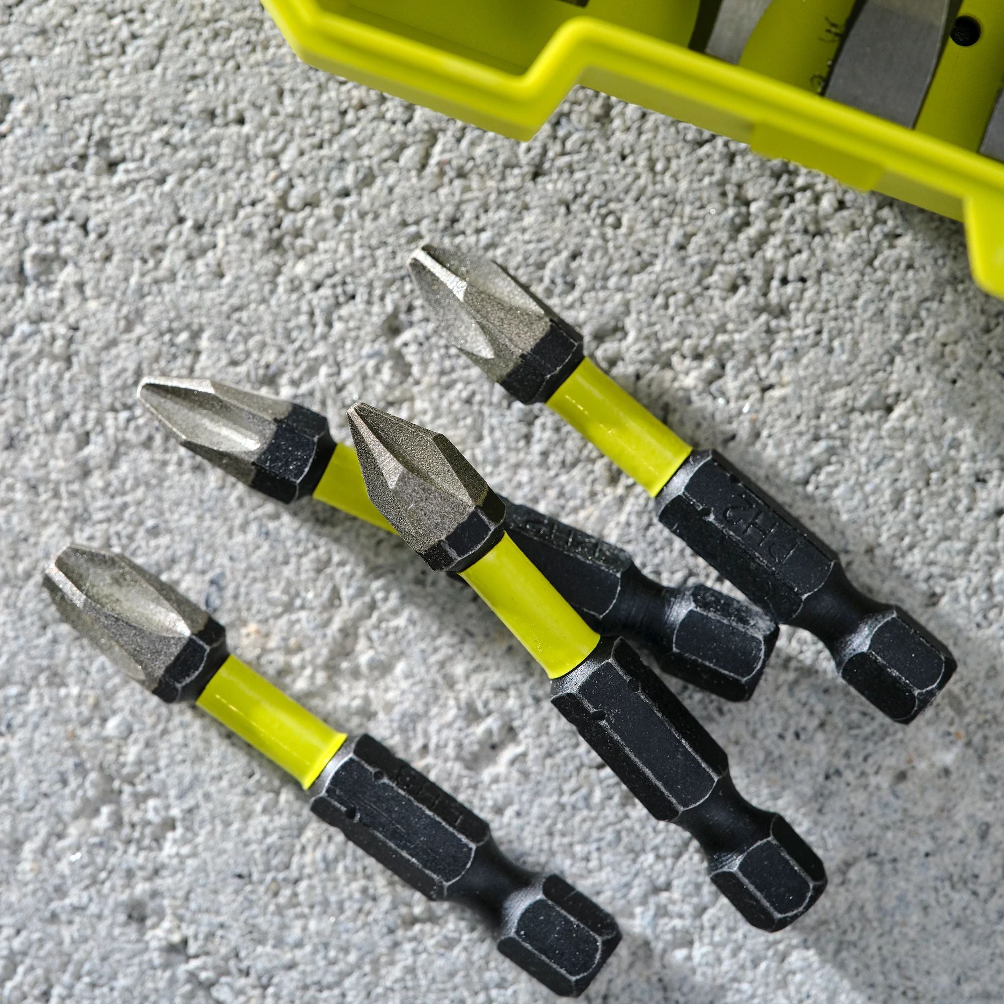 12 PC. 2" Diamond Grit Impact Drive Bits