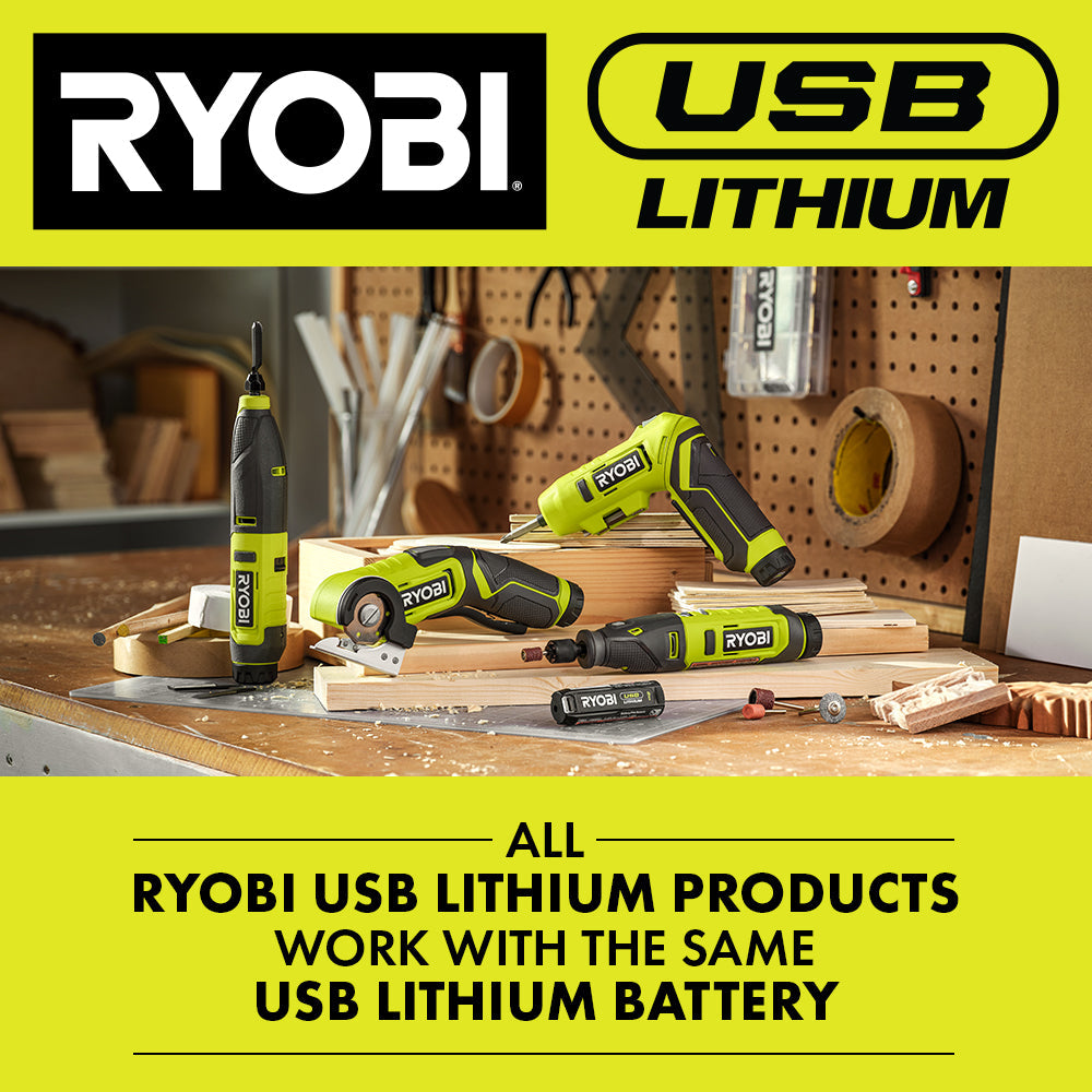 USB LITHIUM 4-Tool Combo Kit