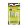 10 PC. All-Purpose Jigsaw Blade Set