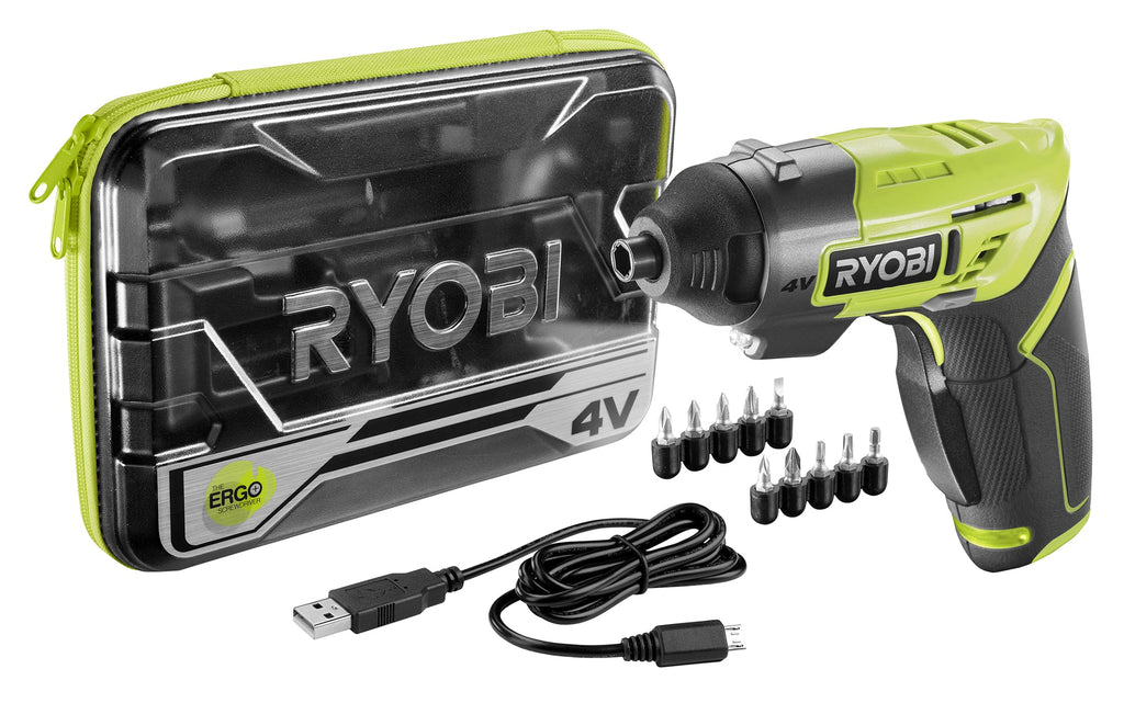 4-Volt QuickTurn Lithium-Ion Cordless 1/4 in. Hex Screwdriver Kit