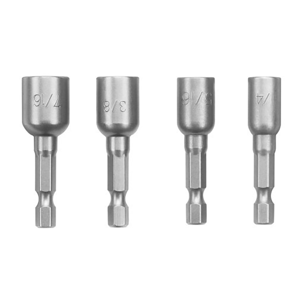 4 PC. Magnetic Nutsetters