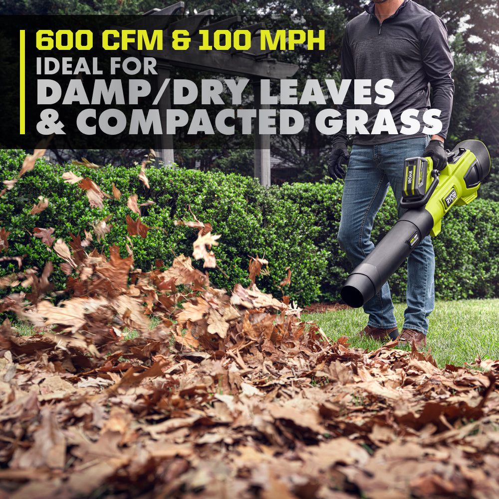 40V HP Brushless 600 CFM Blower/Vacuum Kit