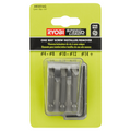 One-Way Screw Remover/Installer Set with Sleeve (3 PC.)