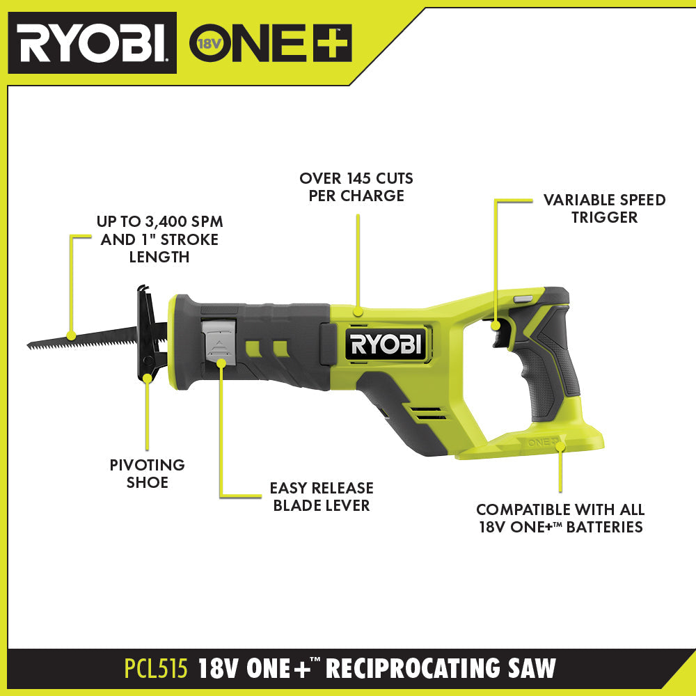 18V ONE+ 5-Tool Combo Kit