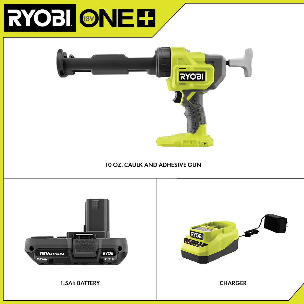 18V ONE+ 10 oz. Caulk and Adhesive Gun Kit