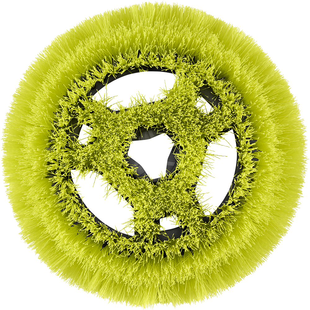 11" VORTEX Medium Bristle Brush
