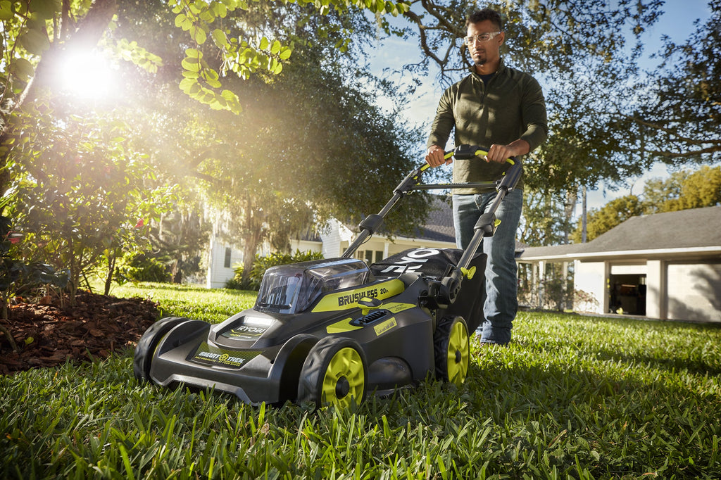 40V 20" BRUSHLESS SMART TREK Self-Propelled Mower WITH 6AH BATTERY & CHARGER