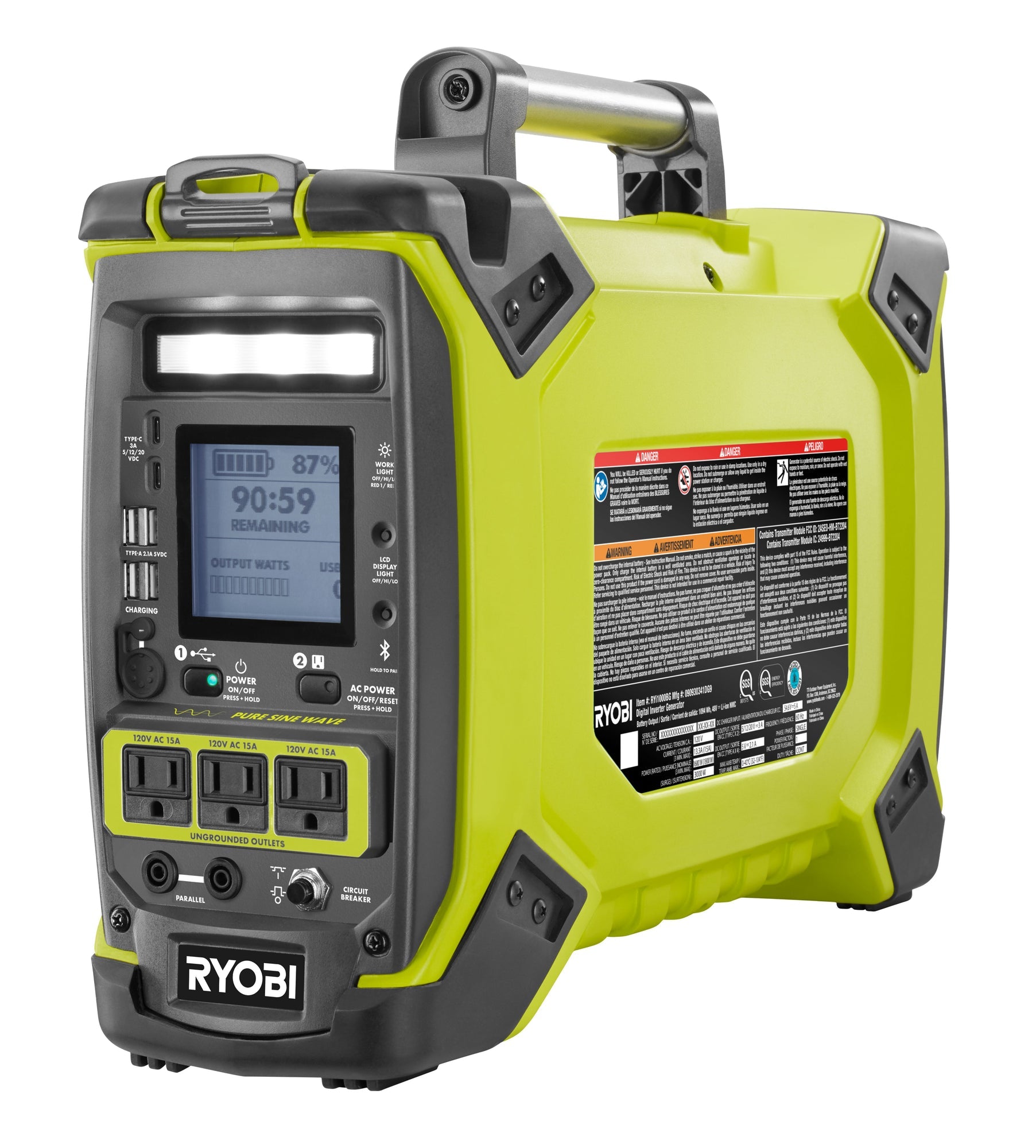 1800-Watt Portable Power Station