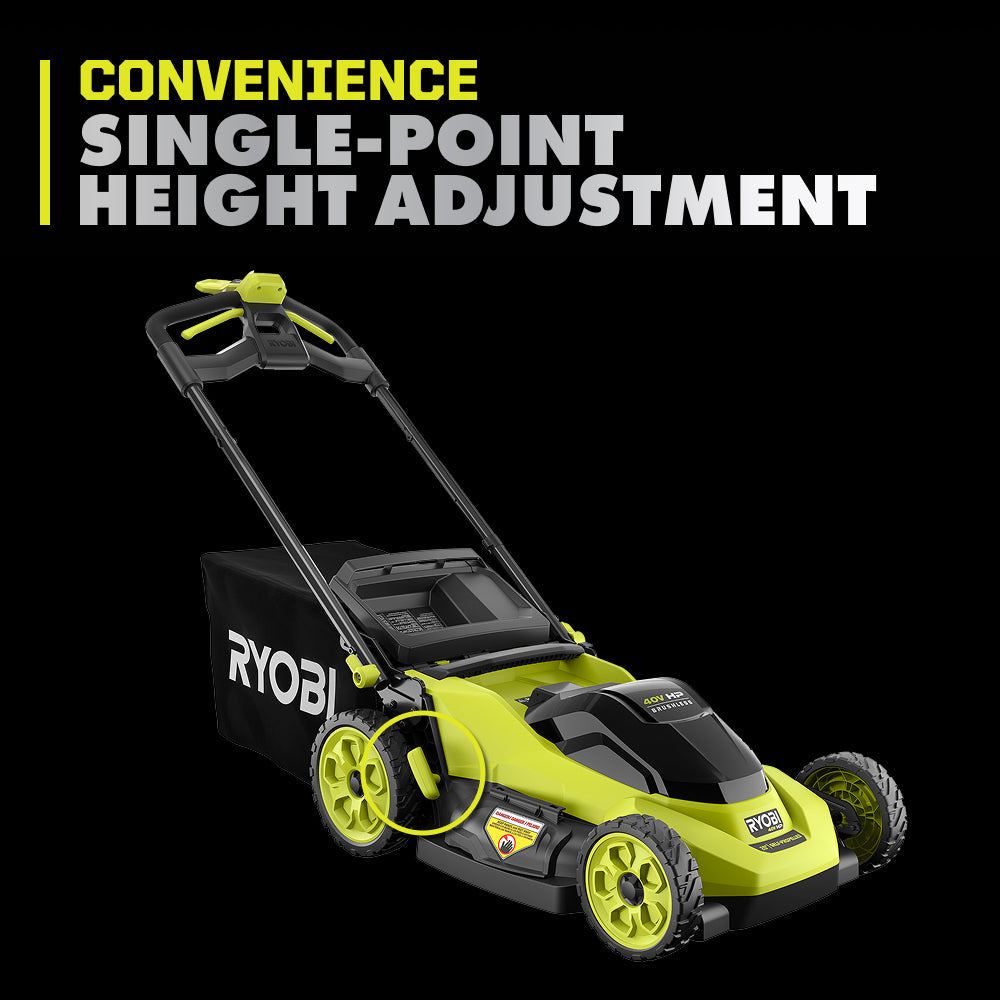 40V HP Brushless 20" Self-Propelled Mower