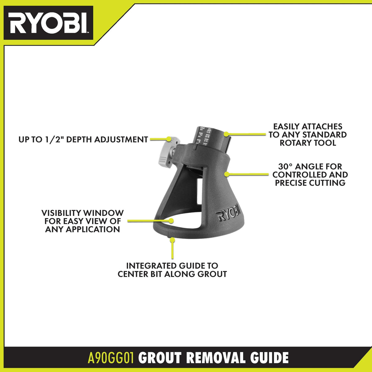 Grout Removal Rotary Kit