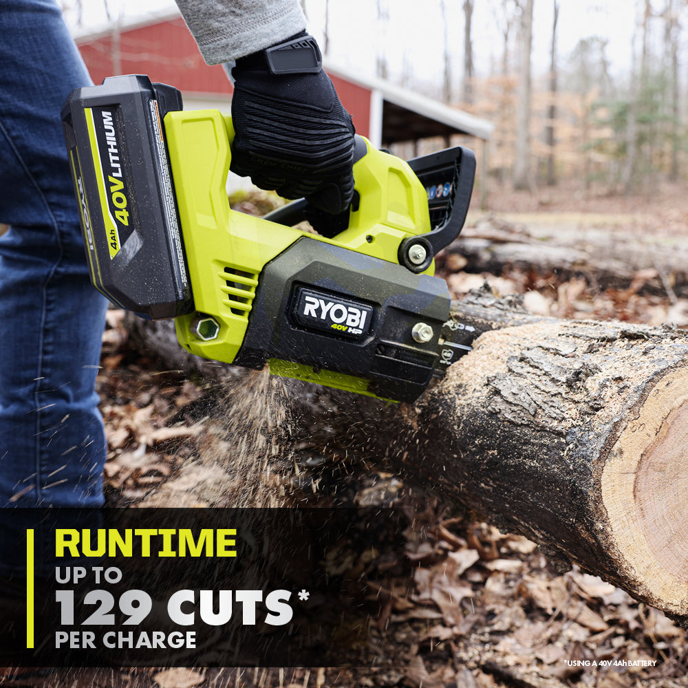40V HP Brushless 12" Top Handle Chainsaw