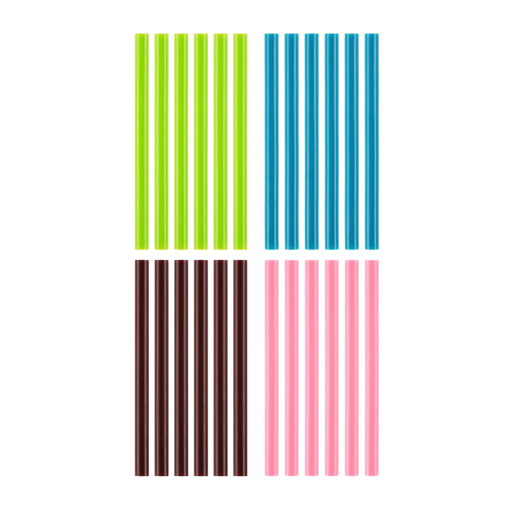 24 PC. Mini Variety Color Glue Sticks
