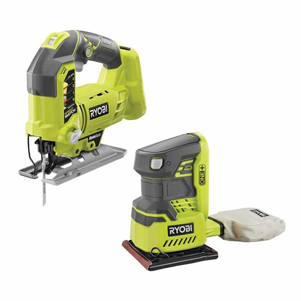 18V ONE+ Orbital Jig Saw & Quarter Sheet Sander