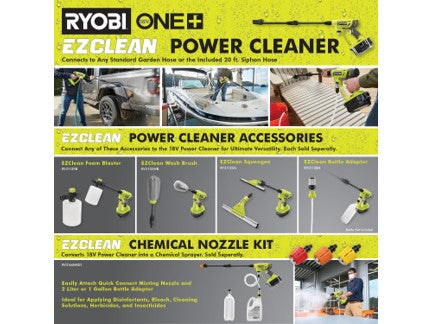 18V ONE+ EZ Clean Power Cleaner Kit
