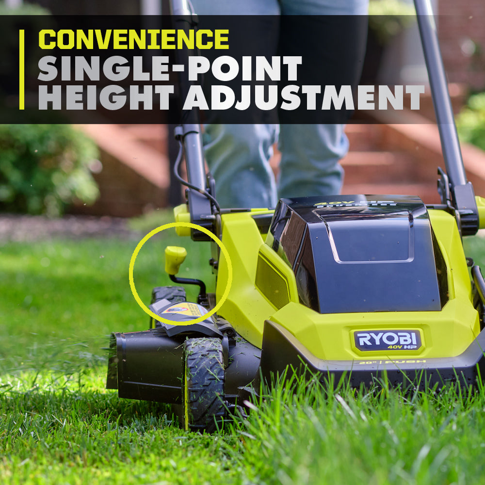 40V HP Brushless 20" Push Mower Kit
