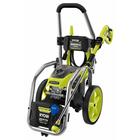 3000 PSI 1.1 GPM Brushless Electric Pressure Washer with 12" 2300 PSI Surface Cleaner
