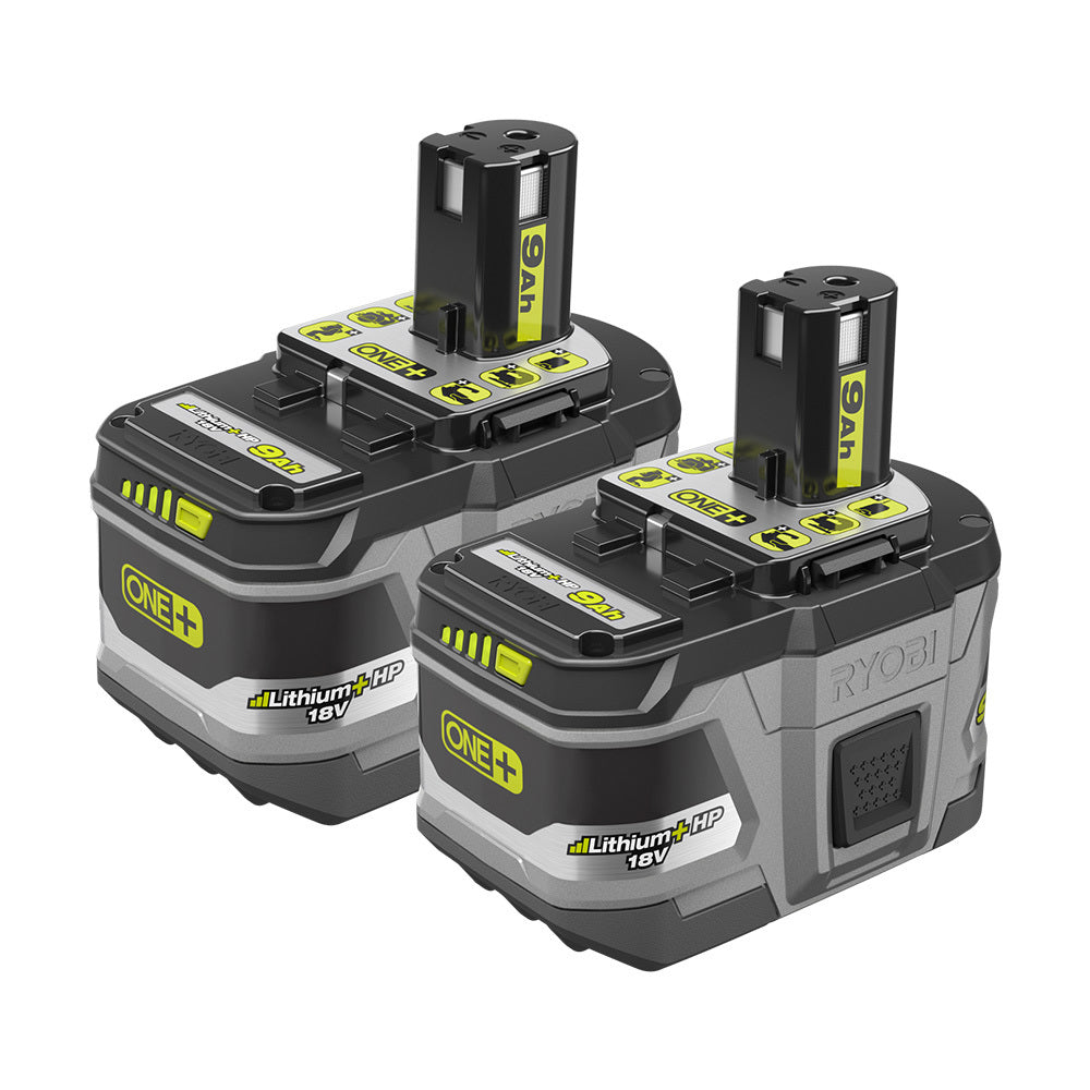 18V ONE+ 9.0 Ah Lithium+ HP High Capacity Battery (2-Pack)