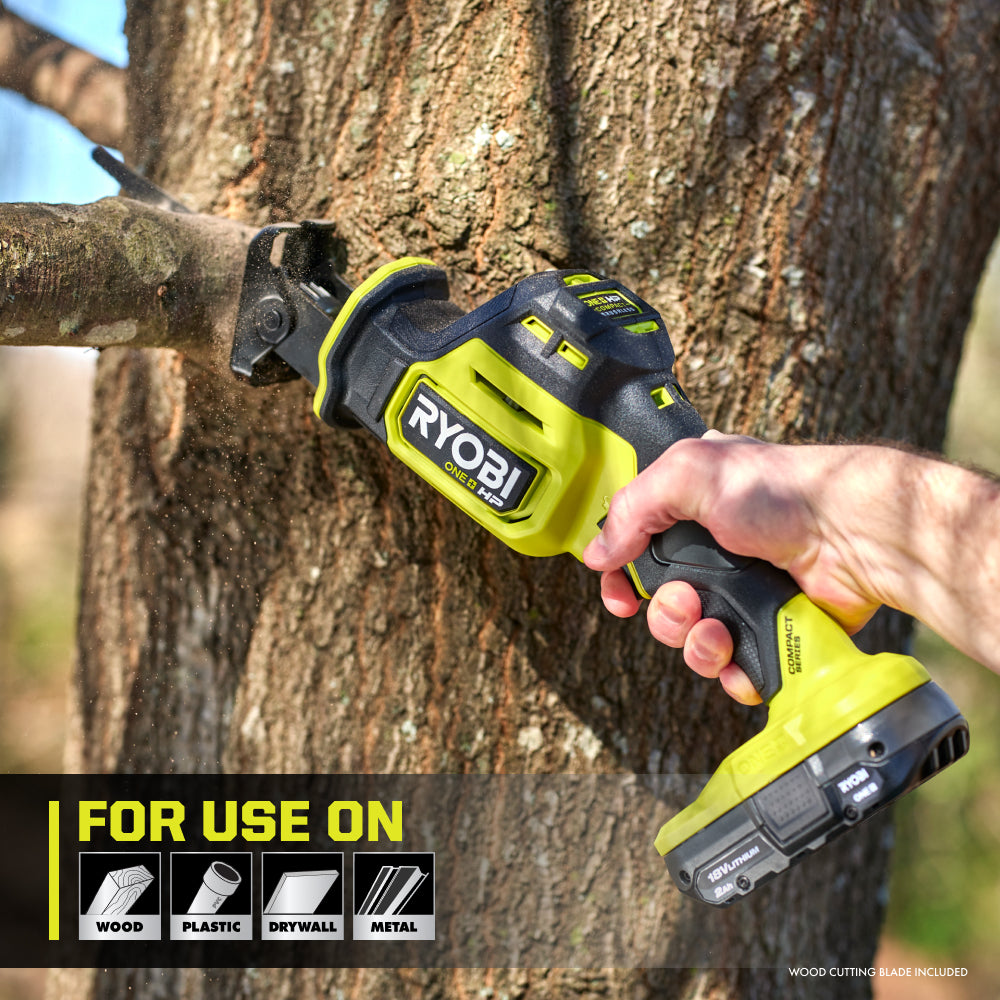 18V ONE+ HP Compact Brushless One-Handed Reciprocating Saw Kit