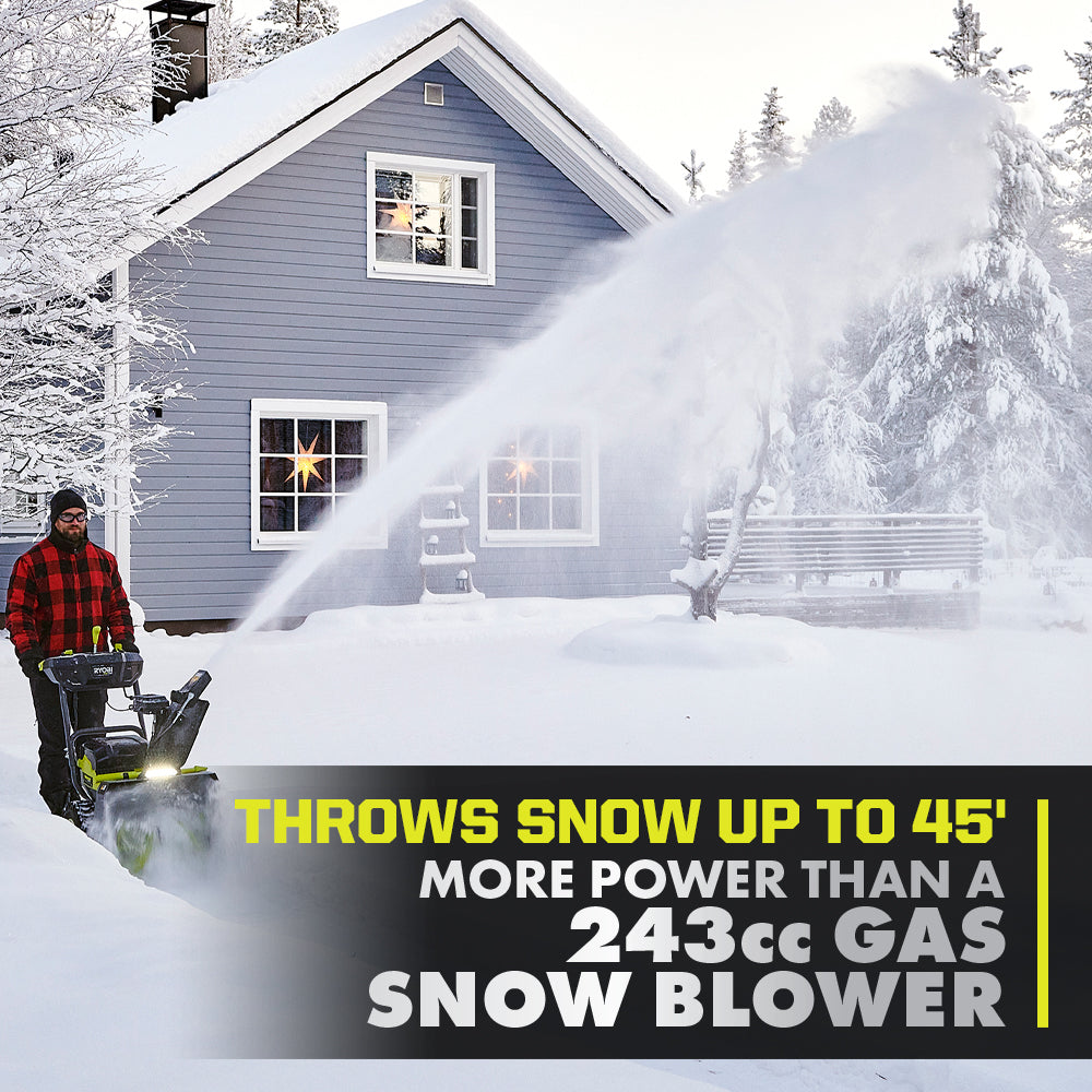 40V HP Brushless WHISPER SERIES 22" Two-Stage Snow Blower Kit