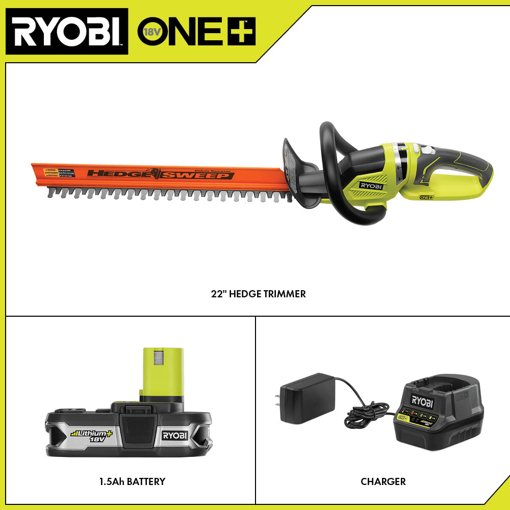 18V ONE+ 22" Hedge Trimmer Kit