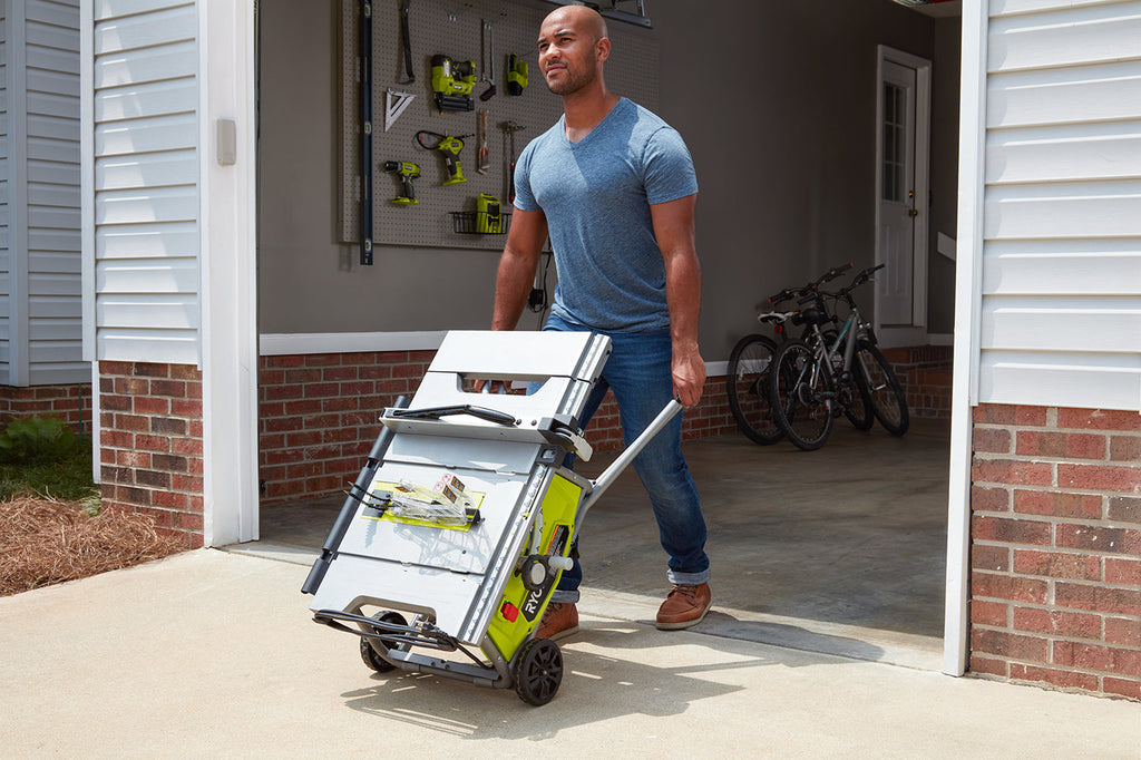 10" Expanded Capacity Table Saw with Rolling Stand