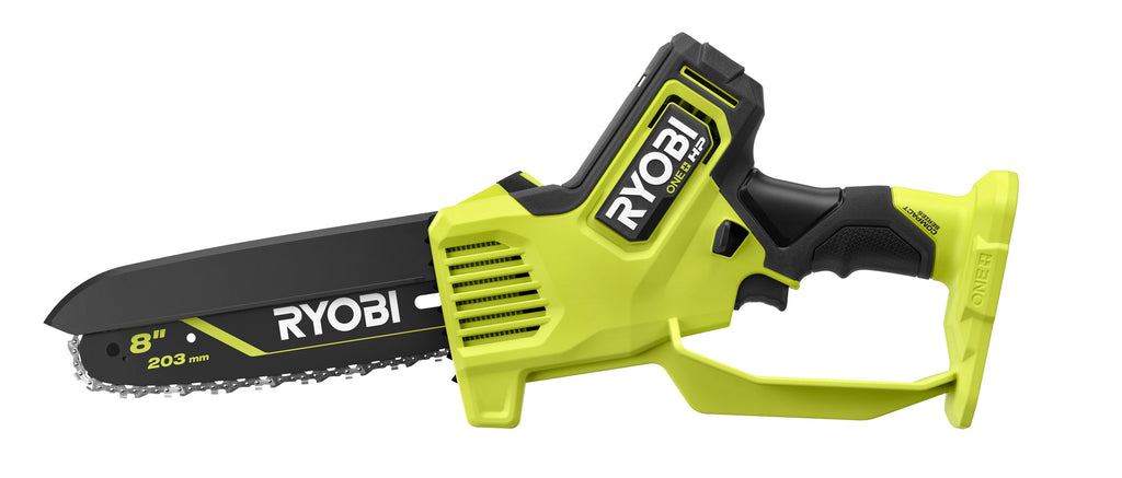 18V ONE+ HP Brushless 8" Pruning Mini Chainsaw Battery Powered with 2.0 Ah Battery and Charger