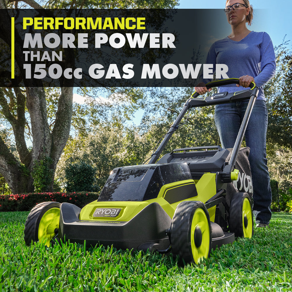40V HP Brushless 20" Push Mower Kit