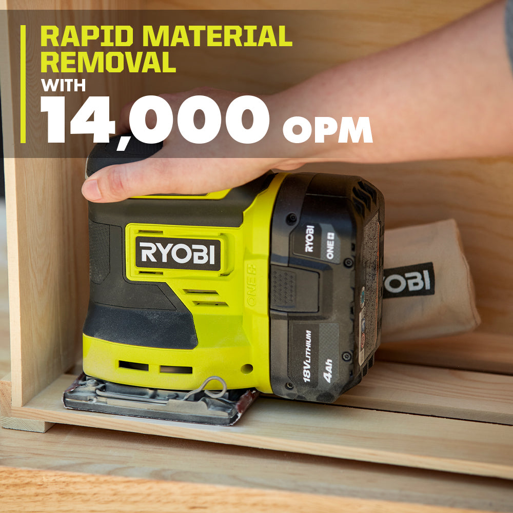 18V ONE+ 1/4 Sheet Sander