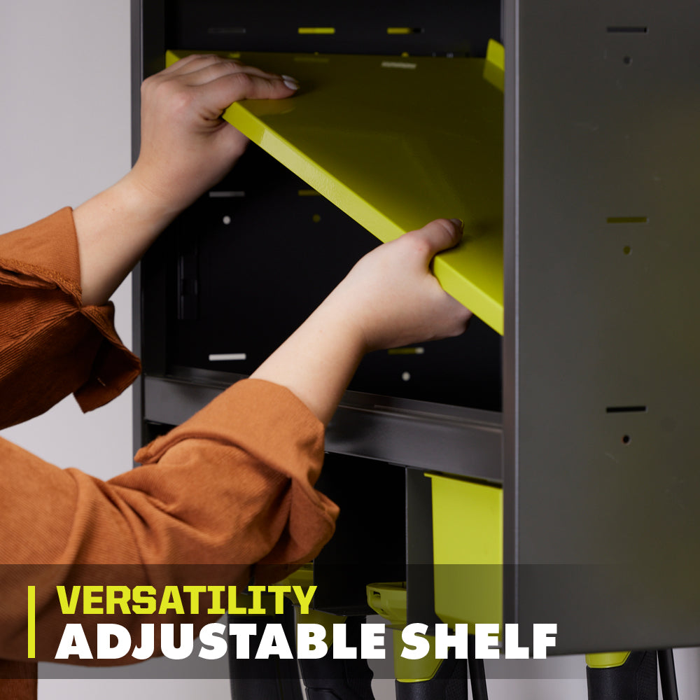 Open Tool Organizer Cabinet