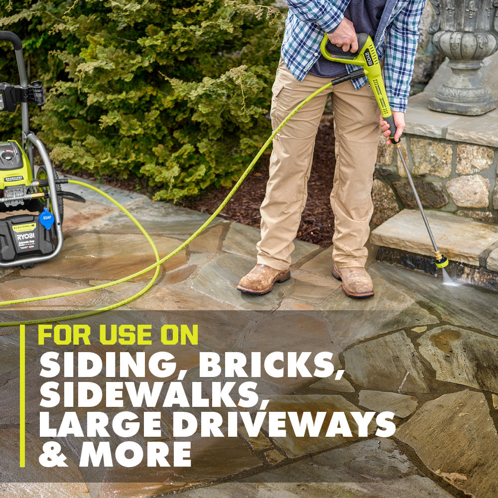 3000 PSI 1.1 GPM Brushless Electric Pressure Washer with 12" 2300 PSI Surface Cleaner