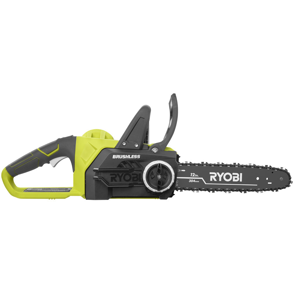 18V ONE+ Brushless 12" Chainsaw with 4Ah Battery & Charger