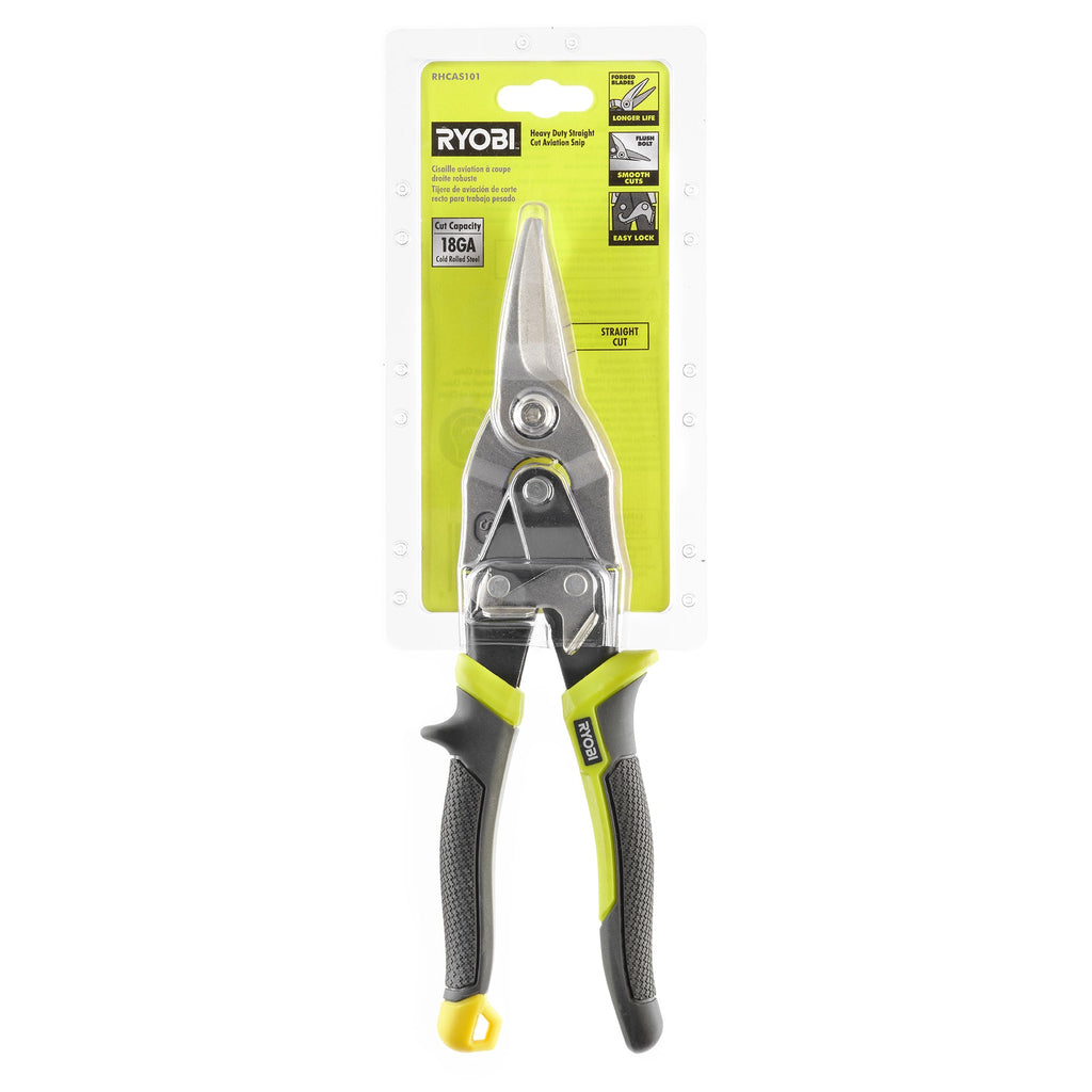 Heavy Duty Straight Cut Aviation Snips
