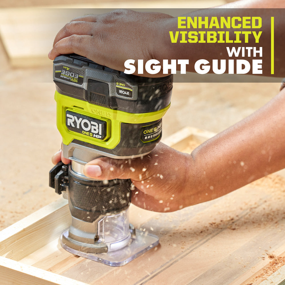 18V ONE+ HP Brushless Compact Router Kit