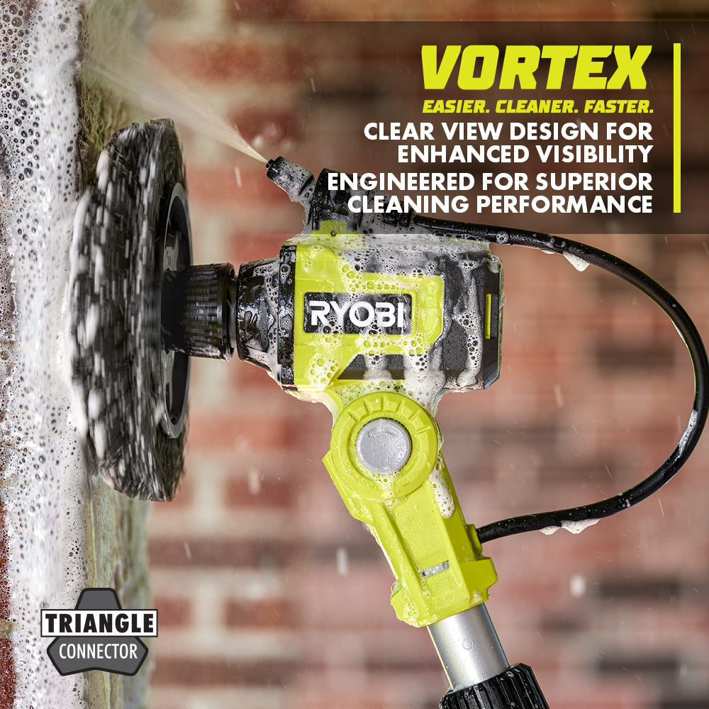 7" VORTEX Hard Bristle Brush