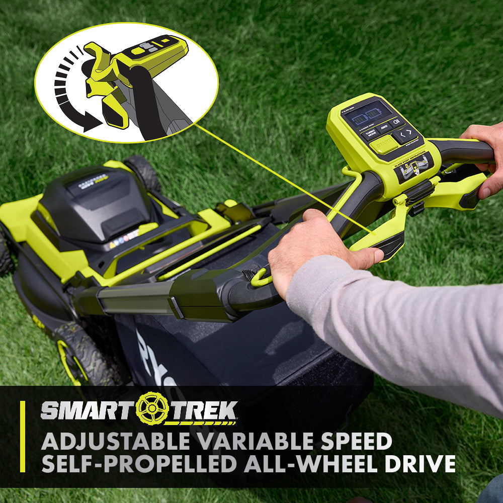 40V HP Brushless 21" Self-Propelled All-Wheel Drive Multi-Blade Mower Kit