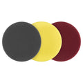 3 PC. 5" Foam Dual Action Polisher Variety Pad Set