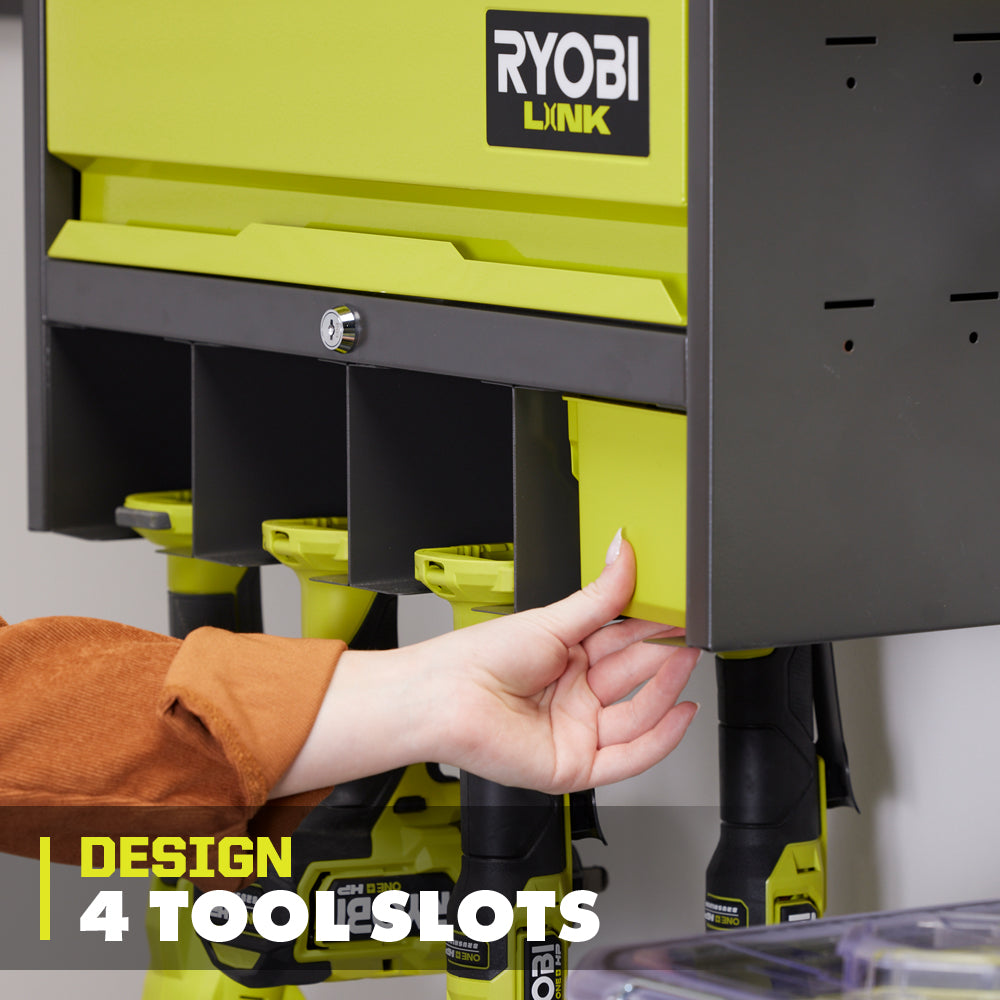 Lockable Tool Organizer Cabinet